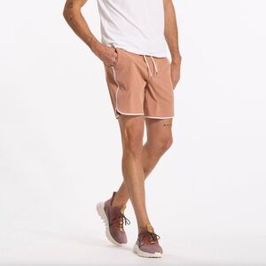 Vuori Banks Short 8", Palo Santo Orange